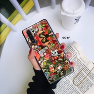 Softcase Glass Case Bape Monkey GC-6 Case Iphone 5 Iphone 6 Plus Iphone 7 Iphone 8 Iphone 7 Plus Iph
