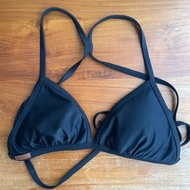 Muii 全新黑色TRV 三角薄墊比基尼上衣 bikini Muiiswim