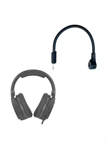 Replacement Game Mic 2.5mm Microphone For JBL Q100 Gaming Headset Detachable Microphone Gaming Heads