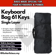 61 Keys Single Layered Keyboard Bag (PVC61) 61keys electronic keyboard piano travel bag portable key
