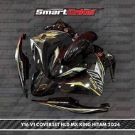 HLD-Y16 V1 COVERSET HLD MX KING HITAM 2024