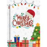 Merry christmas Notebook, Sketchbook A4 A5 A6