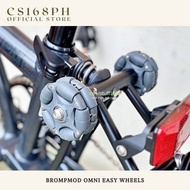 CS168ph Brompmod Omni Easy Wheels for Brompton Bicycle