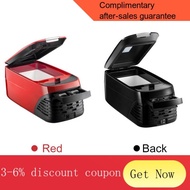 YQ8 Colku 8L mini size car refrigerator with freezing and heating function red color dc 12v  car portable fridge freezer