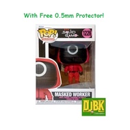 Funko Pop Squid Game - Masked Worker 1226 w/ Free 0.5mm Protector