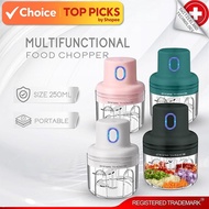 Swiss Thomas Portable Cordless USB Rechargeable Mini Chopper & Blender 250ml