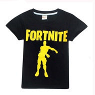 {Ready Stock XS-3XL} Fortnite Gaming trouser 8 9 years Casual Short Sleeve Tops Printed Men's T-shirt Plus Size Birthday Gift