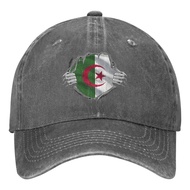 Baseball Cap Funny Baseball Cap With Algerian Flag MDUP