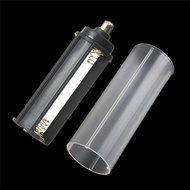 TREND Torch Lamp Plastic 18650 Battery AAA Battery White Casing Case