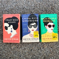[PRELOVED] Crazy Rich Asians Trilogy (3 books)