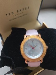 Ted Baker Pink Leather strap rose gold watch 真皮手帶 女士 手錶