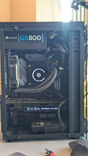 Water Cooled ATX Gaming Desktop GTX1070, 64GB Ram, 1TB + 500SSD