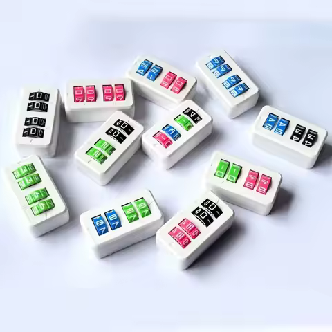 4 Digit Board Game Life Counter Adjustable Wheel Self Discipline Board Games Score Tracker Flexible