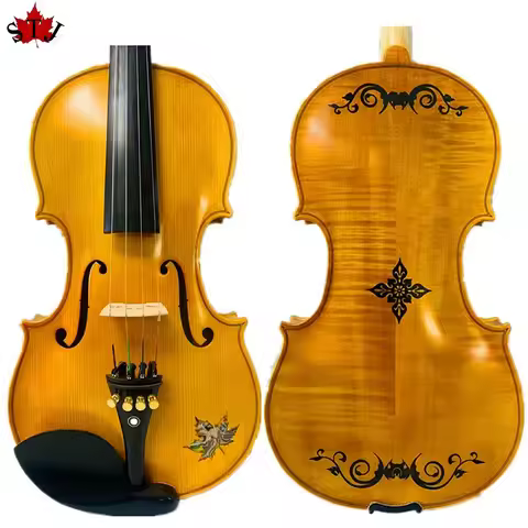 Strad style Song Maestro Drawing/Inlay 4/4,huge and powerful sound #14777