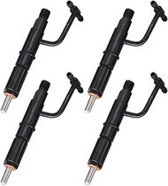 ZYBUFOB 8942479370 8-94247937-0 4PCS Fuel Injector Nozzle Compatible For Isuzu NKR NHR Trooper 2.8 T