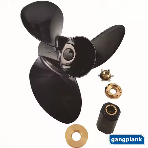 Aluminum Alloy Outboard Propeller for Mercury 90-300HP Propellers for POLYDA 15X15 15X17 14.5X19 16X