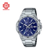 Casio Edifice EFV-640D-2AV Silver Stainless Steel Band Men Watch