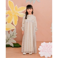 Muda Official Cempaka Children's Dress - Dove