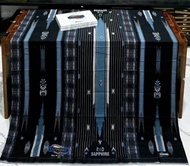 Sarung Tenun Sapphire Stk Jsr Sarung Sapphire Stk Jsr Motif Atlas super premium Bhs Hitam Terbaru