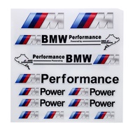 PU 3D รถ BMW สติกเกอร์ตัวรถ PVC สติกเกอร์ตกแต่งรถรูปลอกสำหรับ BMW X1 X3 X5 X6 M3 M5 M6 E36 E39 E46 E60 E90 E91รถอุปกรณ์เสริม