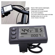 2026

 Electric Cycle S866 LCD Display Meter 24V 36V 48V Control Panel with Water Resistant Plug Ele