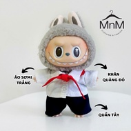[Ho Chi Minh Express] - Labubu clothes 17cm Boy doll school uniform