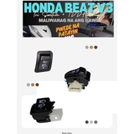 Handle Tri Switch Headlight 3 Way Switch for Beat Fi V1&V2 Zoomer-X Scoopy Wave R Fi HD 10pcs