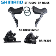 Shimano เบรคจานเครื่องยนต์ RS305พร้อม R3000 R2000 4700 R7000 R8000จักรยานเสือหมอบ2X8S 2X9S 2X10S 2X1