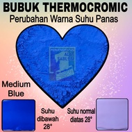 MEDIUM BLUE THERMOCROMIC POWDER CHANGE COLOR TEMPERATURE 28 DEGREES 2GR