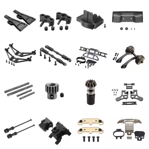 JLB Racing CHEETAH 11101 21101 J3 Speed RC Car Spare Parts Accessories Bumper Differential Drive Sha