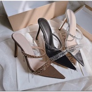 POINTED TOE WOMEN'S HIGH HEELS - POINTED PARTY HIGH HEELS - 9CM