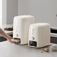 TOMBOL Rice Container 5kg Rice Container Various Rice Containers with Press Button Container