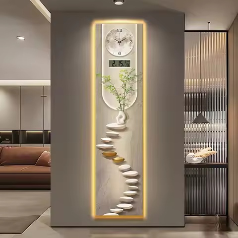 Large Led Digital Wall Clocks Art Mural Modern Design Aesthetic Simple Nordic Clock Wall Luxury Inte