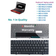 Keyboard MSI U100 U135 U135DX U160 U180 L1600 new product