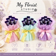 MYFLORIST Mini Cadbury Chocolate Bouquet | Mini Coklat Cadbury Buket