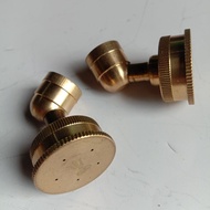 Brass Sprayer Nozzle 5 holes bent fog dew smooth