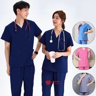 🔥READY STOCK 🔥New Medical Scrub Suit Baju Scrub For Men&amp;Women