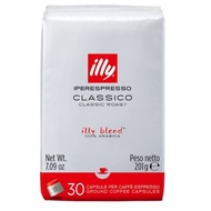 Illy Classico Medium Roast Coffee Capsules 100 Percent Arabica Smooth Balanced Flavor