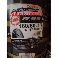 💥Corsa Platinum R93 160/60-17 Tayar Tyre Tubeless 100% Original