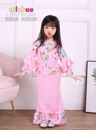 [🔥NEW ARRIVAL RAYA 2021🔥]💥 KURUNG MODERN KIDS PINK/ ready stock size KIDS 2Y HINGGA 13Y /girl clothing/RAYA 2021||baju kurung moden/baju raya kanak-kanak