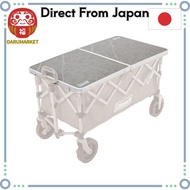 [From-Japan:] Coleman Outdoor Wagon Table - Camping & Outdoor Use - Foldable, Lightweight, Compact
