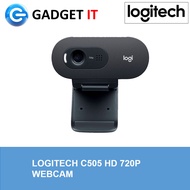 LOGITECH C505 HD WEBCAM WITH 720P AND LONG-RANGE MIC (960-001370) C310,C270