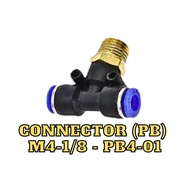 CONNECTOR (PB) M4-1/8 - PB4-01