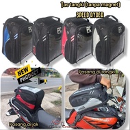 Speed rider Tank Luggage Bag Fits bogo Motorcycle CB 150X Helmet