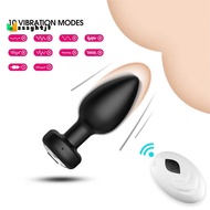 Wireless Remote Anals Plug Vibrator Unisex Prostate G Spot Orgasm Masturbator Massager Vibrator Adult  Toys