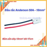 Anderson Connector 50A 10mm Silicone Wire High Power Electrical Connection Anderson Connector With 1