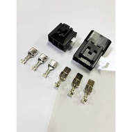 Dark High-Power Automobile 7.8 Series 3 Pin Auto Wire Harness Male Female Connector 7282-3030 7283-3