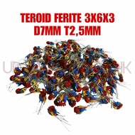 10X FERITE TOROID MAINTOR CORE 3X6X3 CORE CORE D7MM T2.5MM - TOROID CORE GET 10PCS