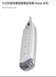 Belkin 4 位防雷保護拖板