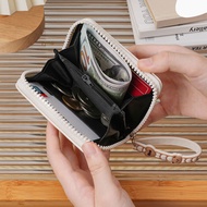 Dopamine Color Women's Short Wallet Compact Practical Short Wallet Cash Coin Storage Oragnizer